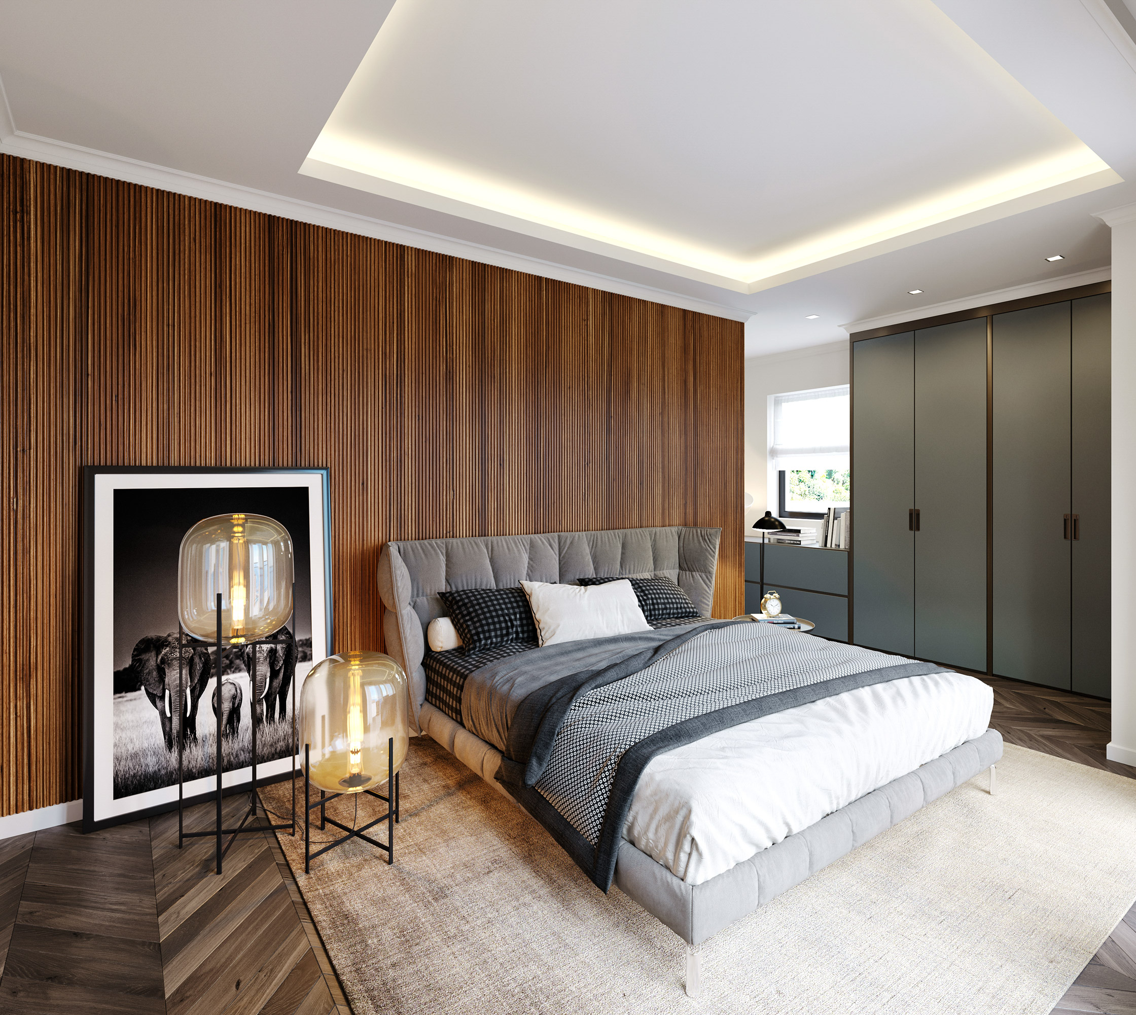 Triplex Résidence Auteuil I Tania Architecte d'intérieur Monaco